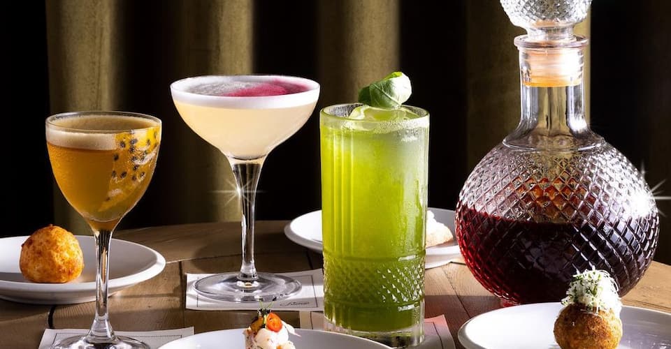 Menu of Sucre, DIFC, Dubai